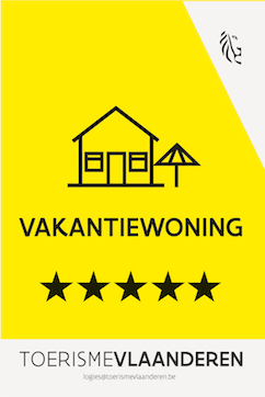 Vakantiewoning Erkenningsschild 5 Sterren